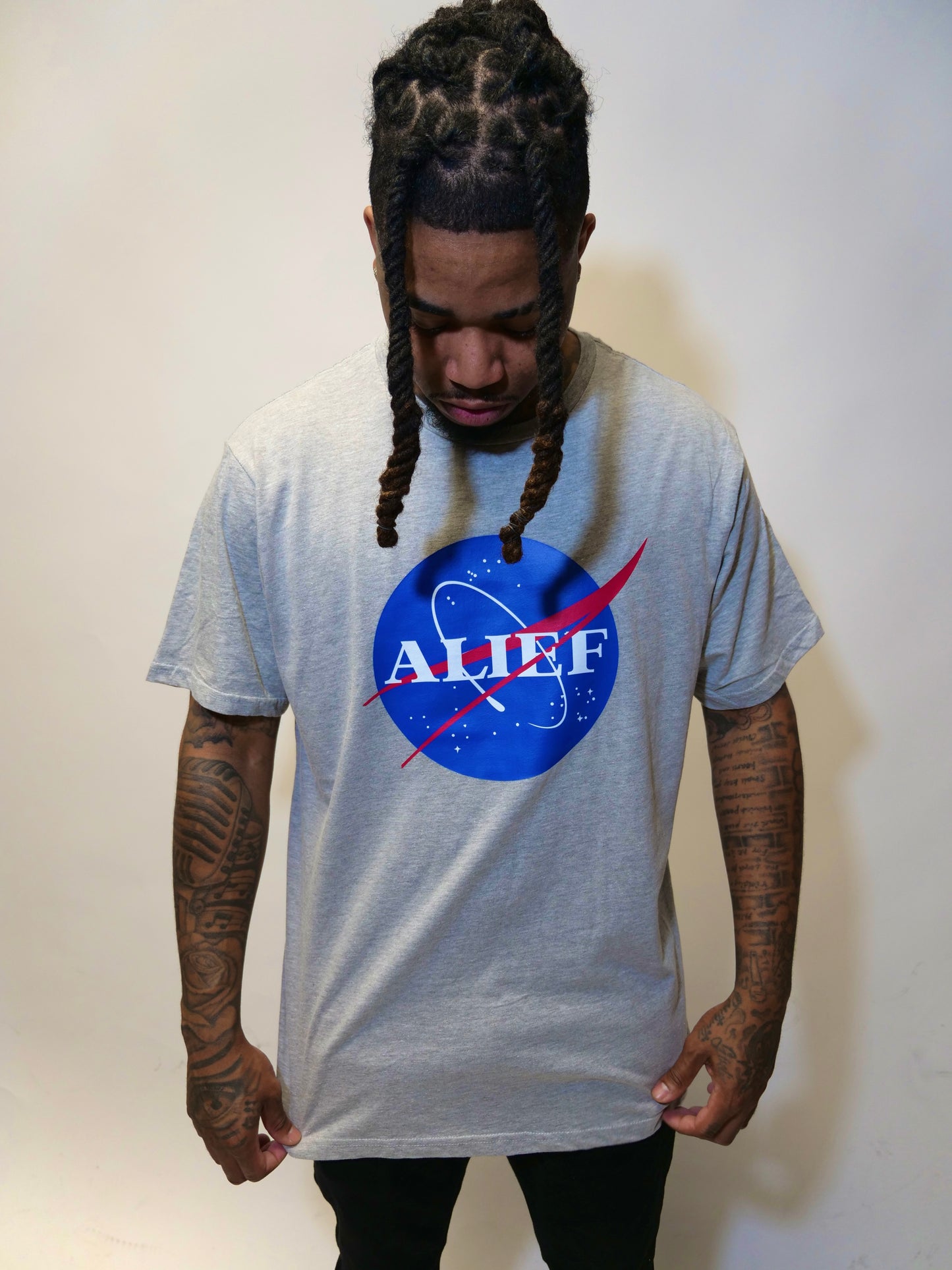 Alief Nasa Tee - Black