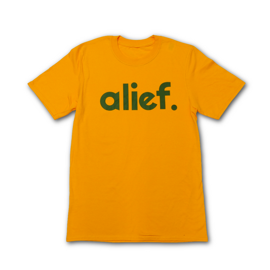 Bold Alief Tee - Yellow/Green