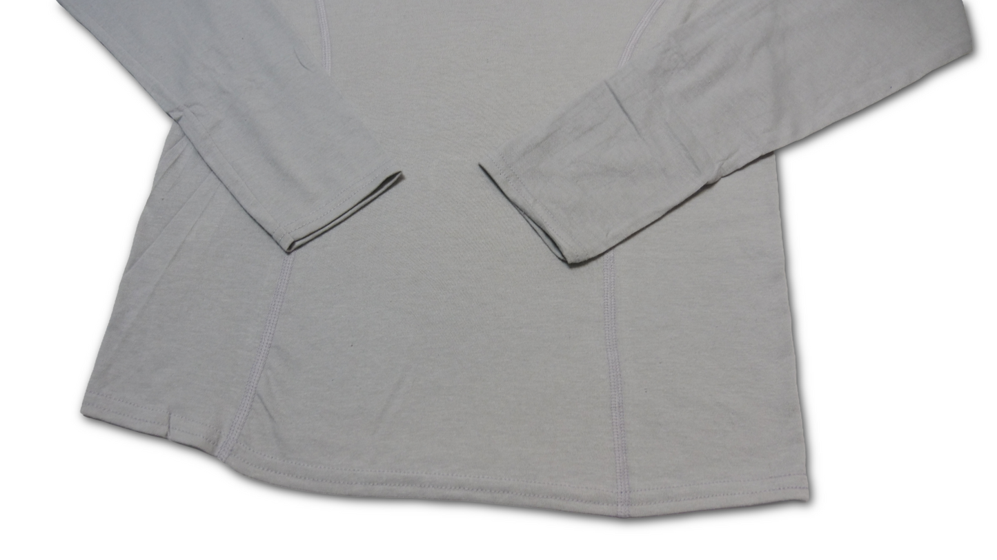 Women’s Fitted Bold Alief Long Sleeve V-Neck - Gray/Black