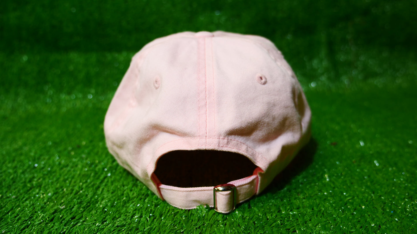 Alief Red Box Dad Hat - Pink