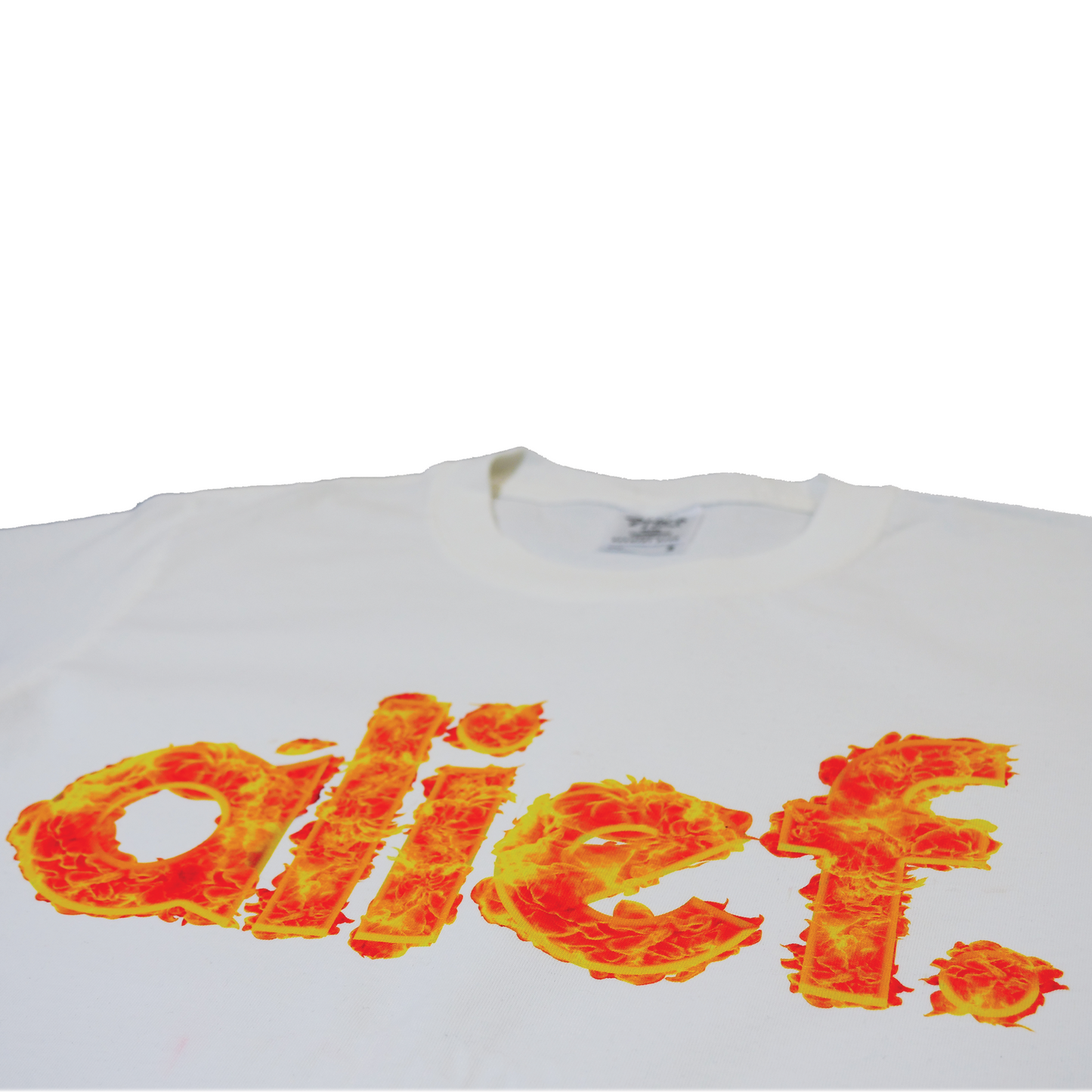 Alief On Fire Tee - White