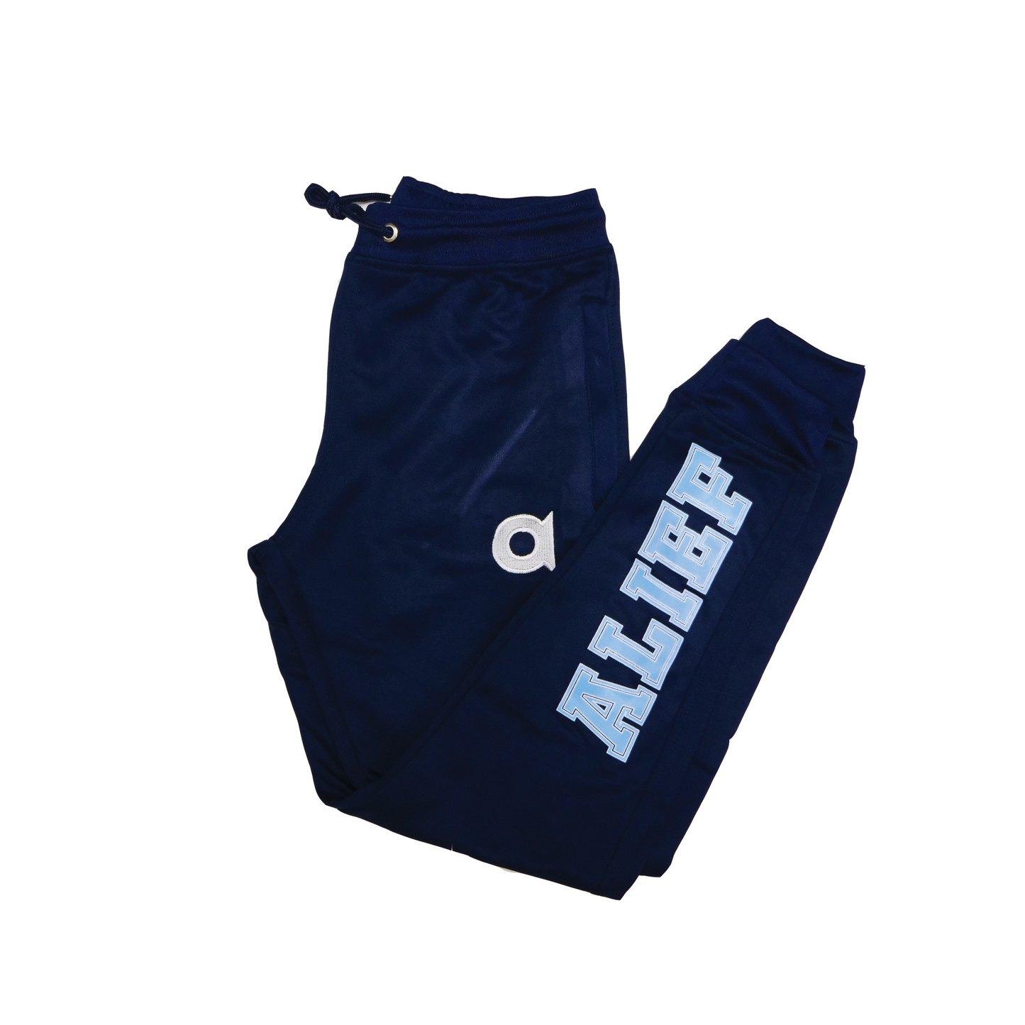 Alief Athletic Jumpsuit - Navy Blue/Sky Blue
