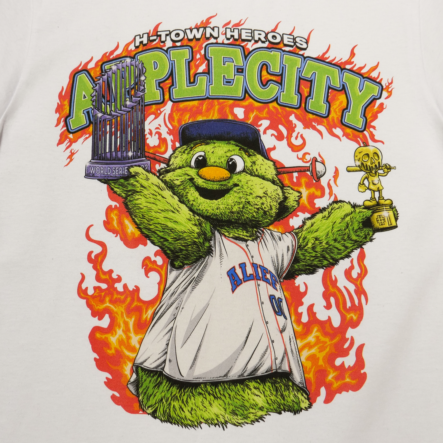 H-Town Heros Alief Astros Tee - White