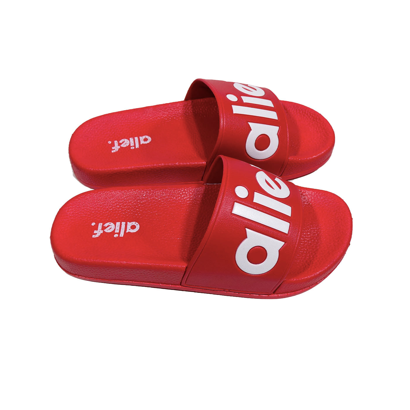 Bold Alief Slides - Red/White