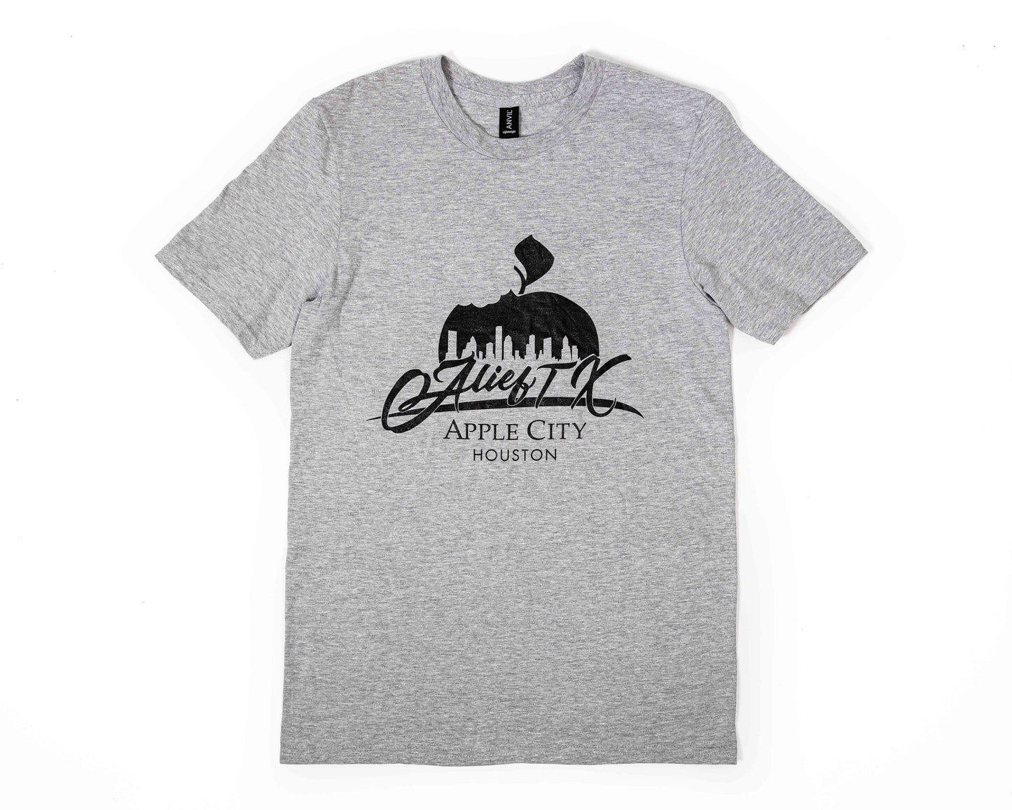 OG Alief Logo Tee - Grey/Black