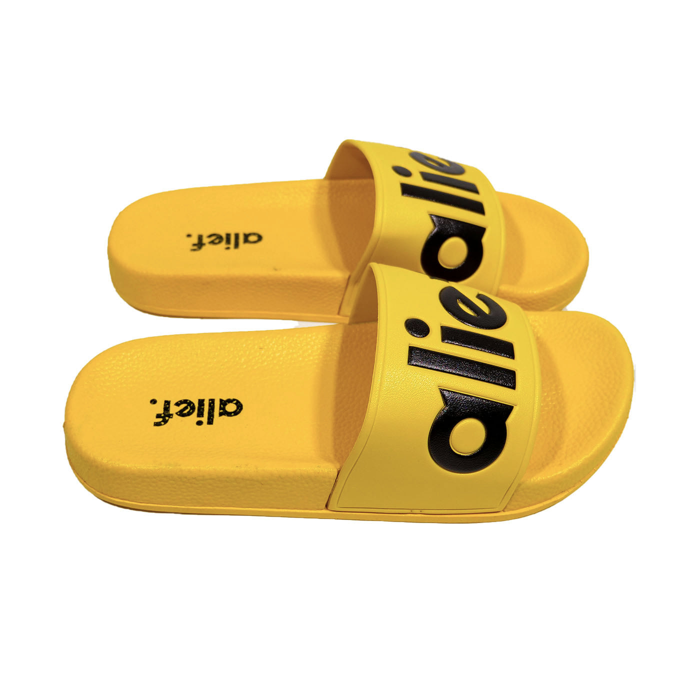 Bold Alief Slides - Yellow/Black