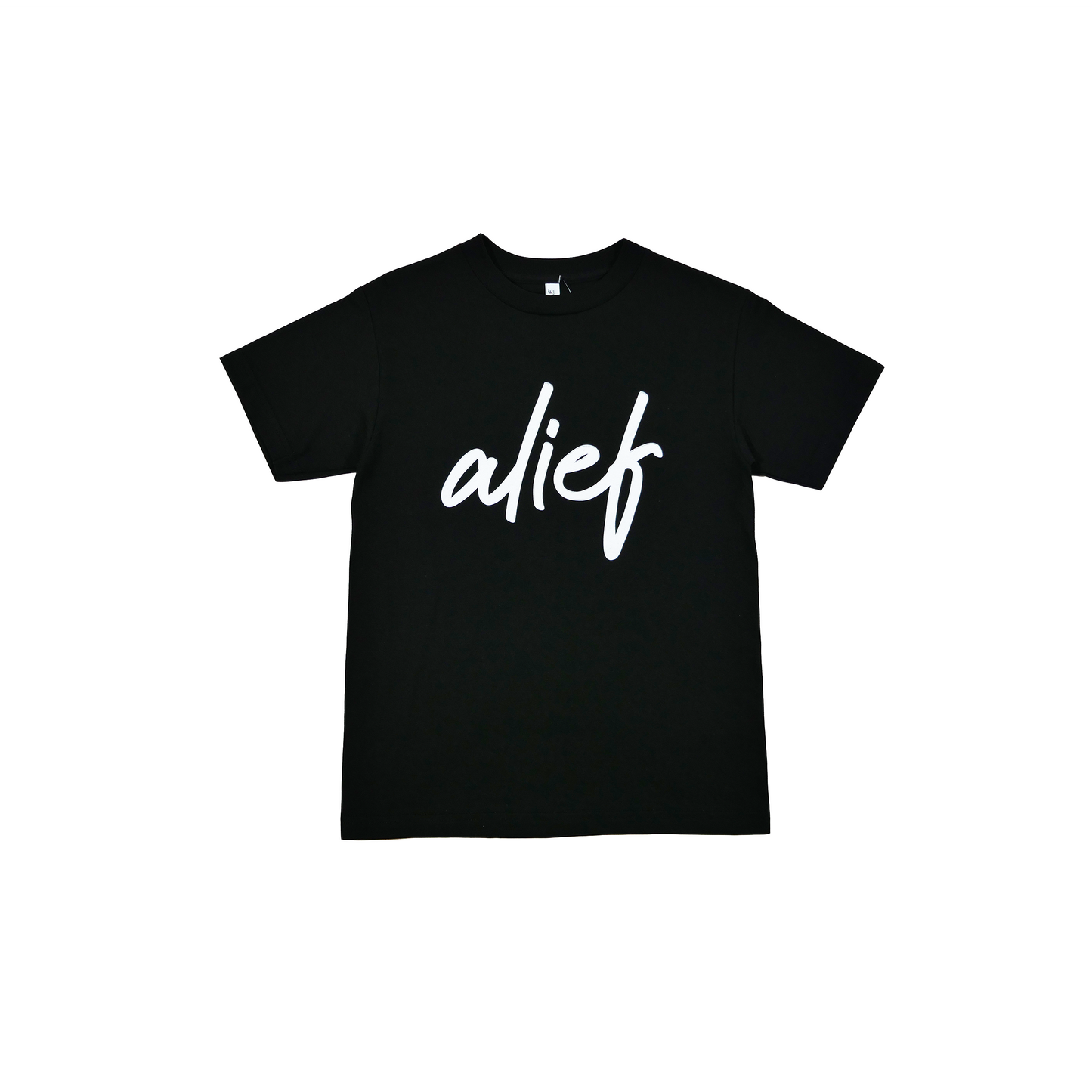Alief Cursive Tee - Black