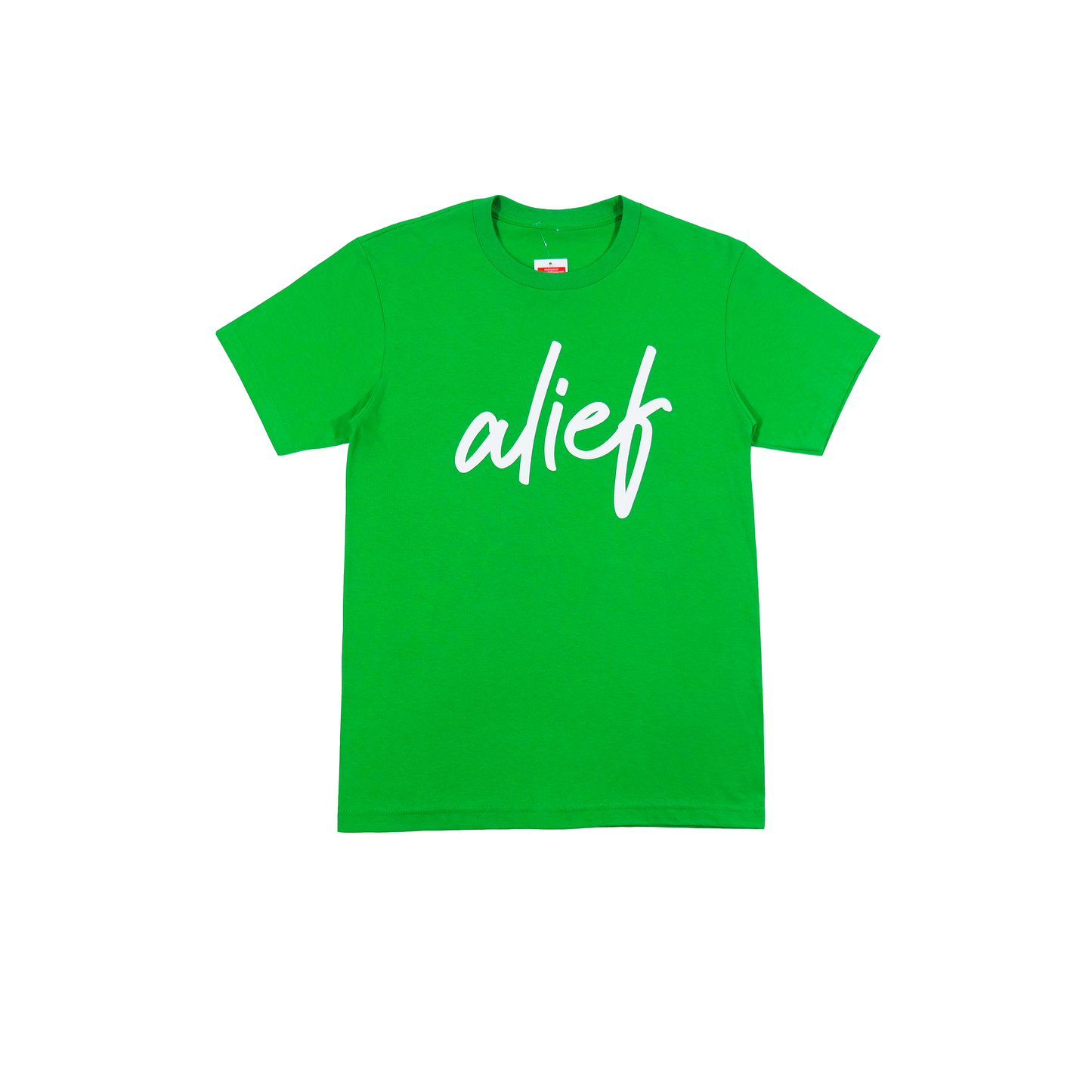 Alief Cursive Tee - Green
