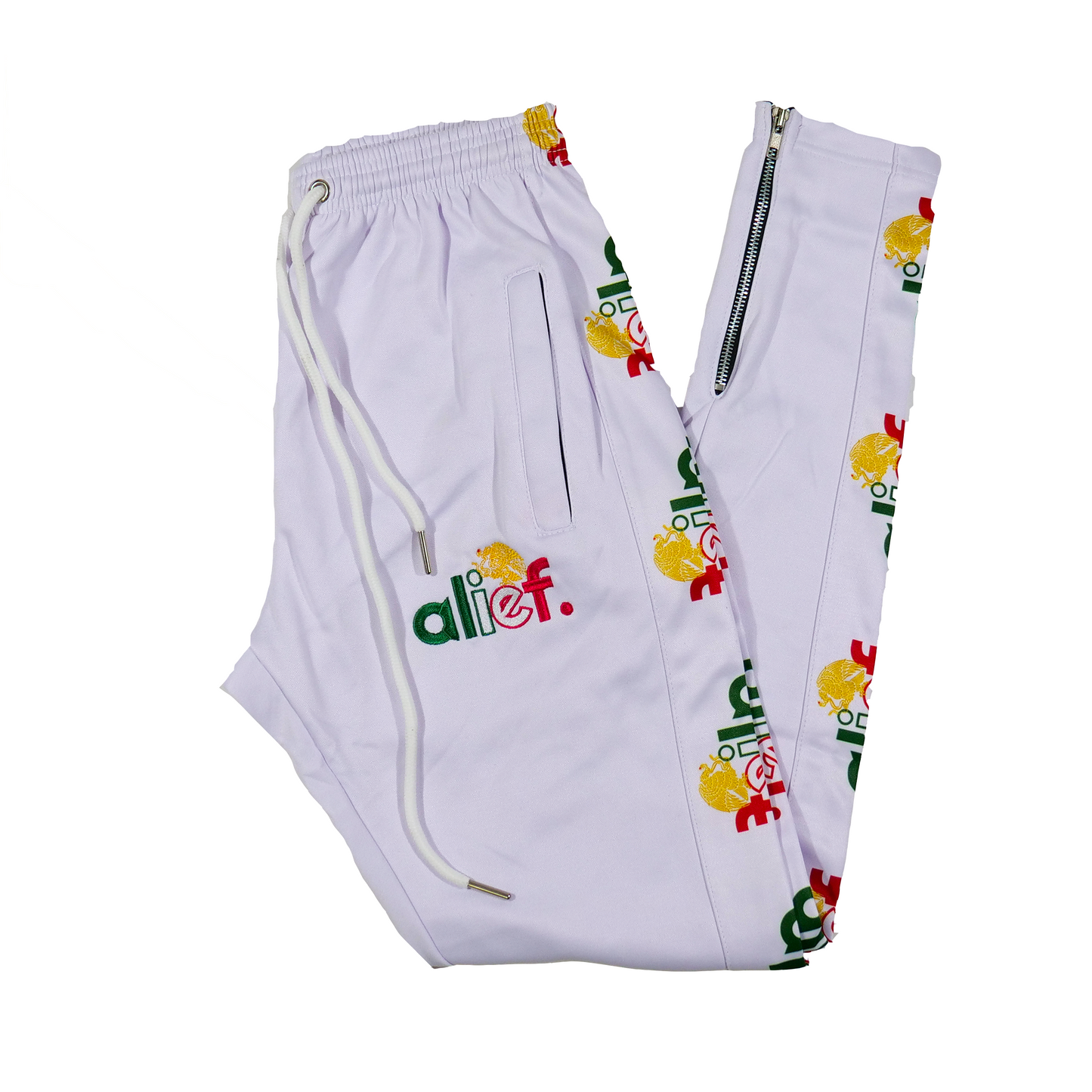 Alief Worldwide Tracksuit - White/ Mexico