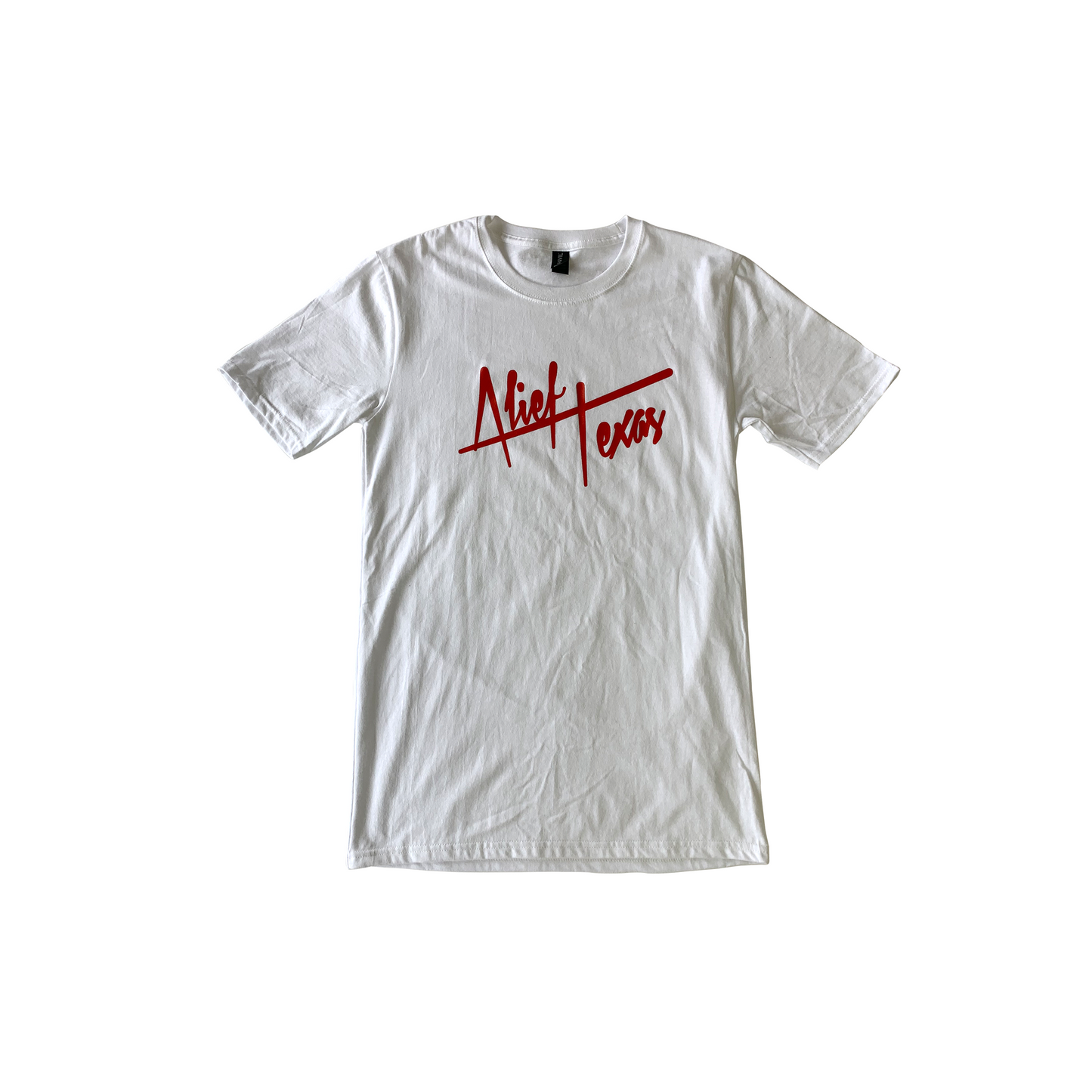 Alief Texas Signature Tee - Red Ink