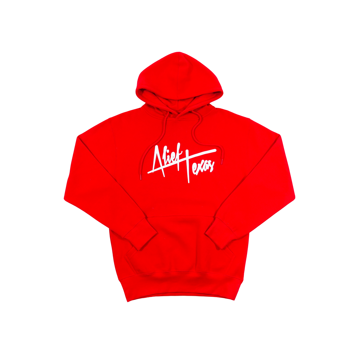 Alief Texas Signature Hoodie - Red/White