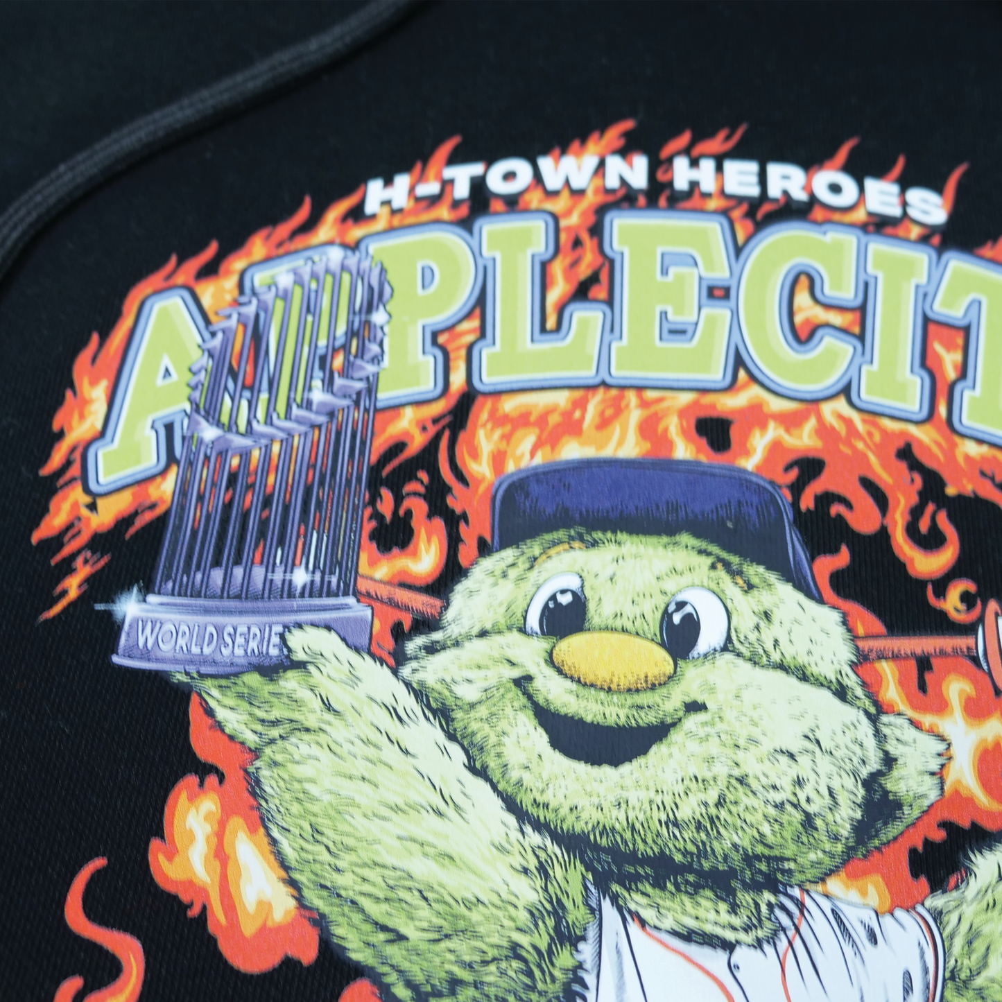 H-Town Heros Astros Hoodie - Black
