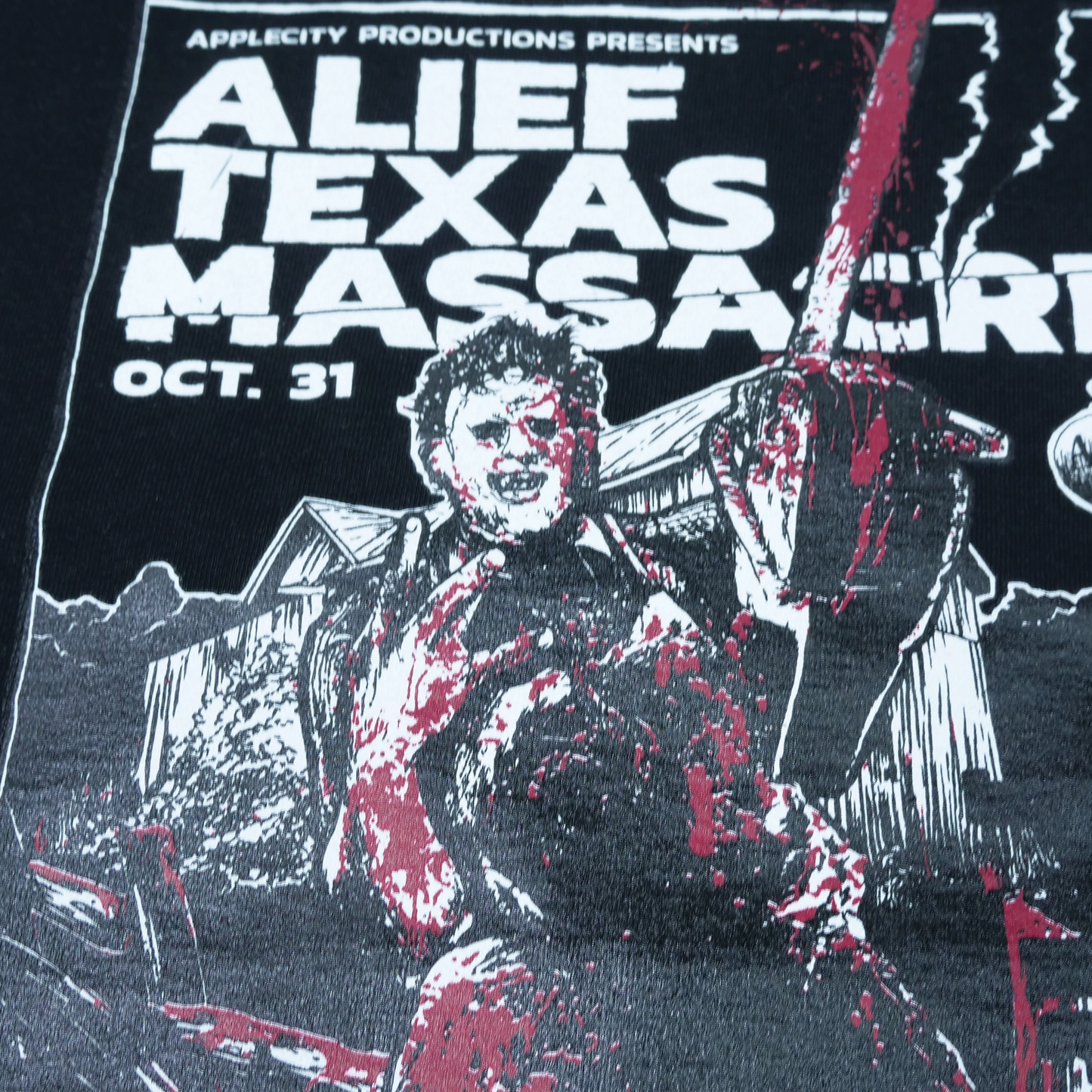 Alief Texas Massacre Tee - Black