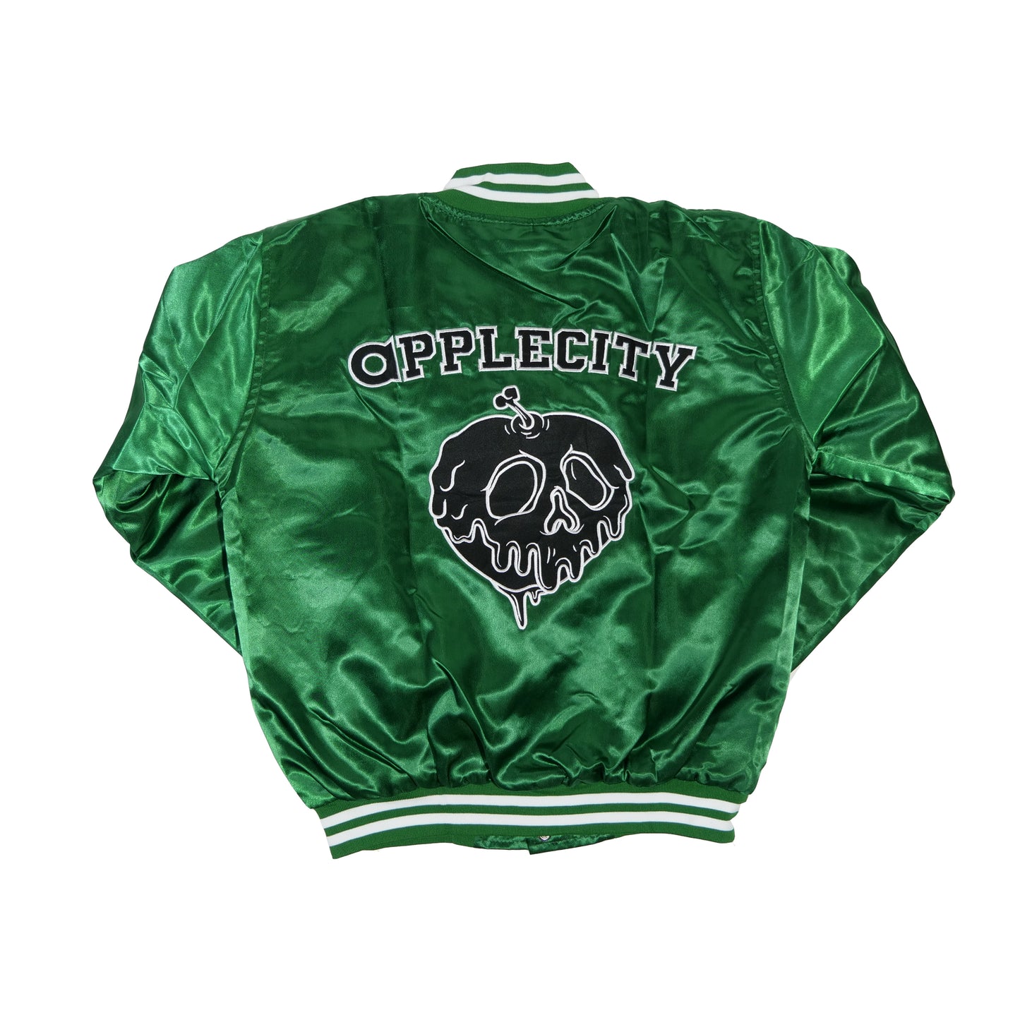 Alief Applecity Varsity Jacket - Green