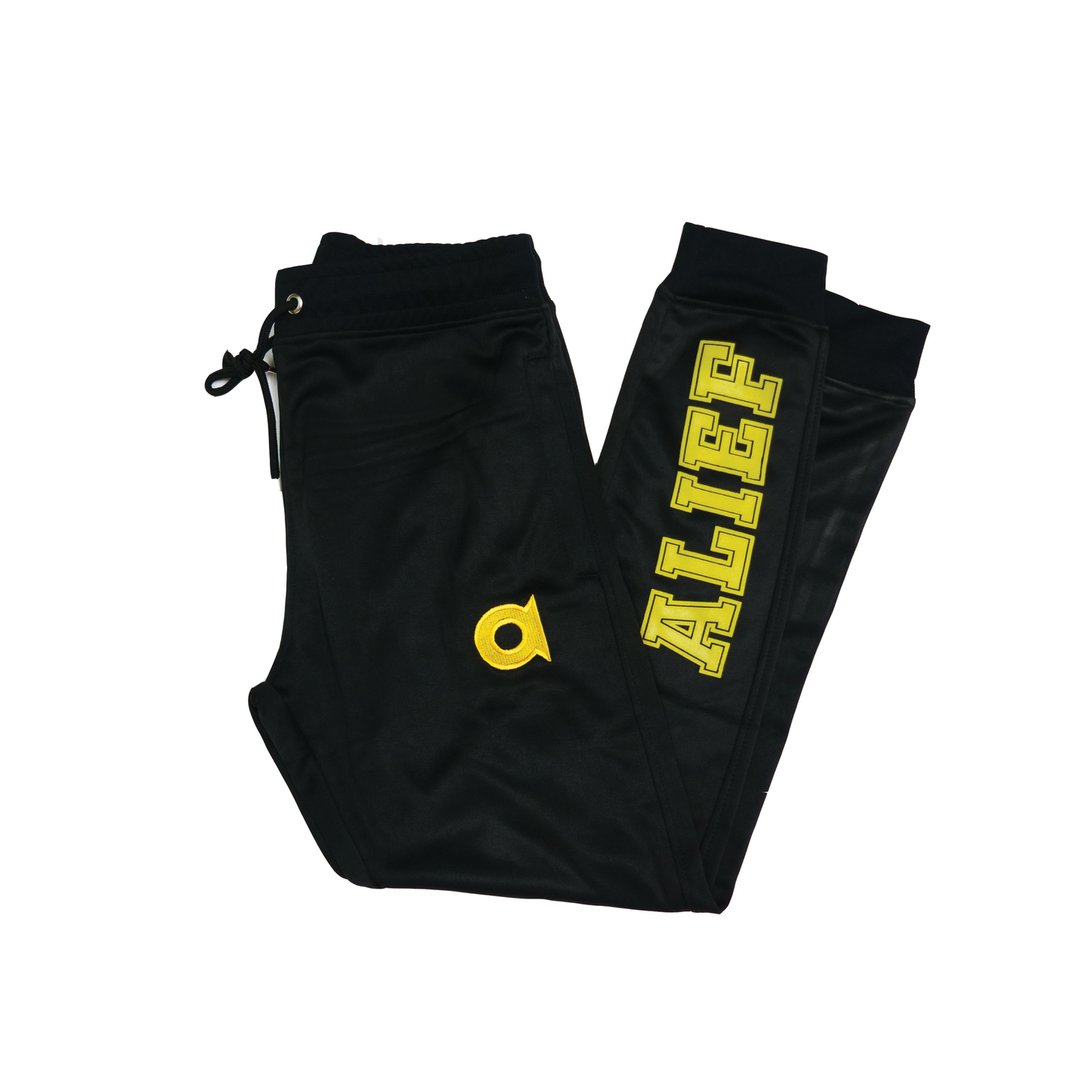 Alief Athletic Jumpsuit - Black/Gold