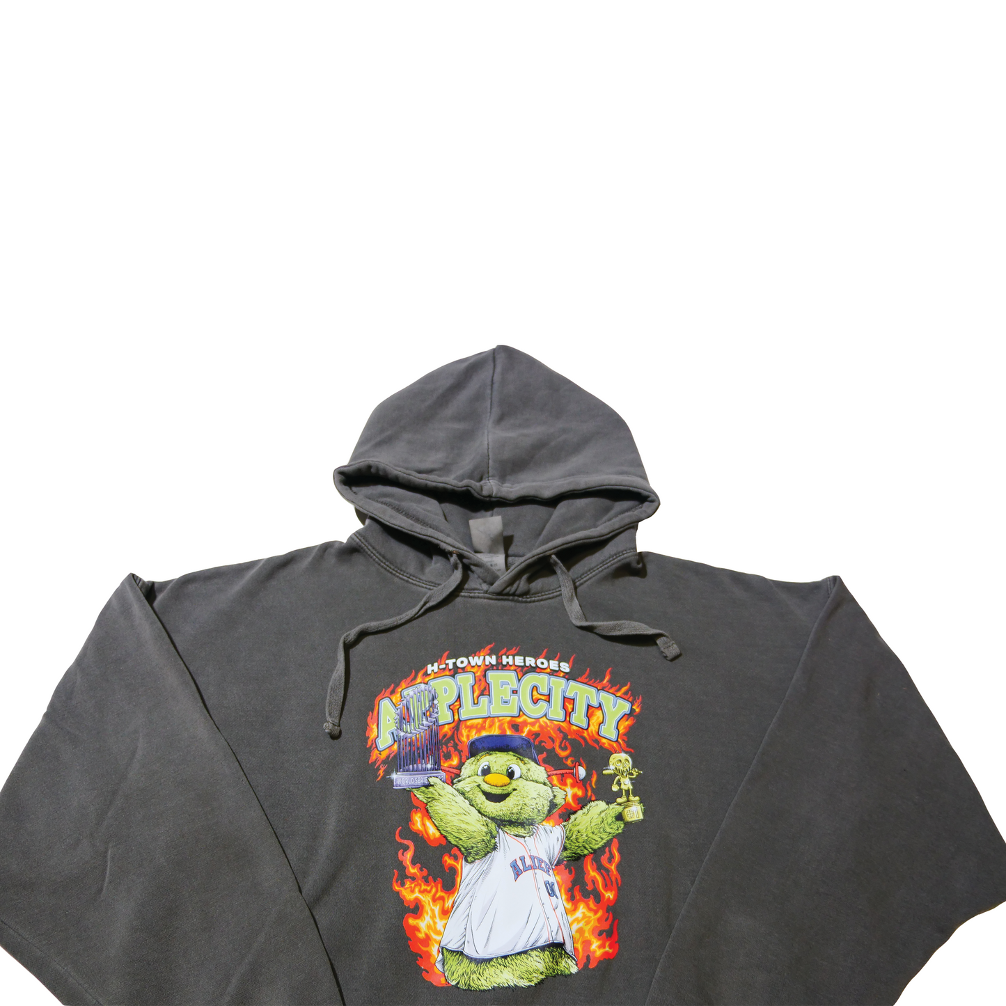 H-town Hero’s Astros Hoodie - Smoke Grey
