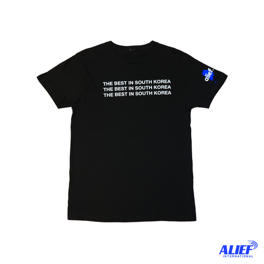 Alief International (Korea) Tee/ Black