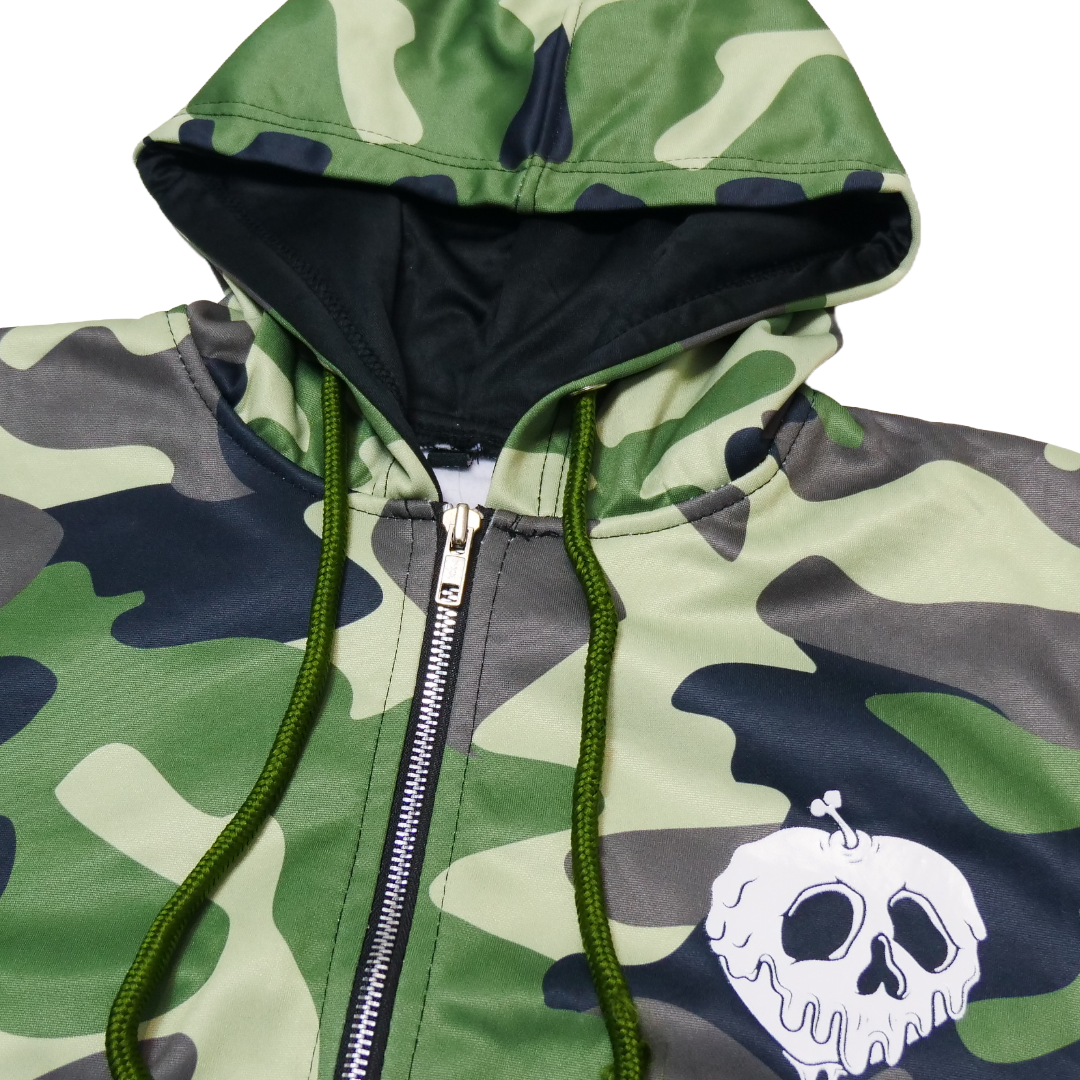 Appleface Alief Hoodie - Green Camo