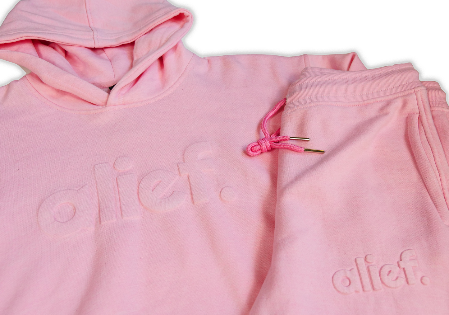Alief Embossed Set - Pink