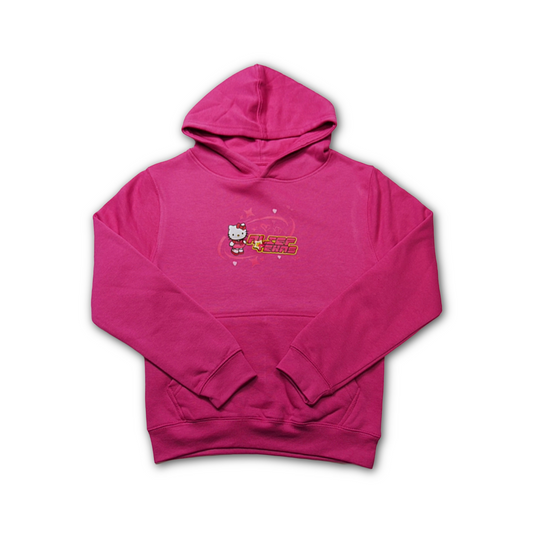 (Kids) Alief Texas Kitty 🎀 - Pink Hoodie