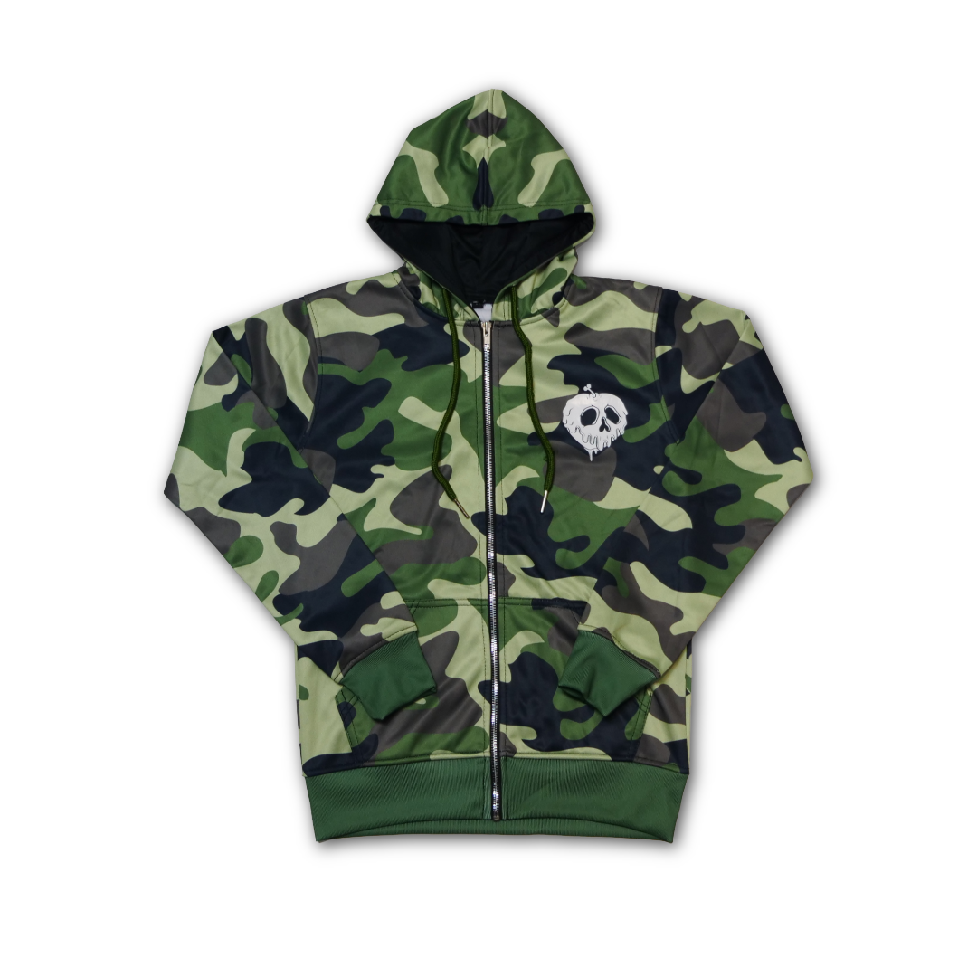 Appleface Alief Hoodie - Green Camo