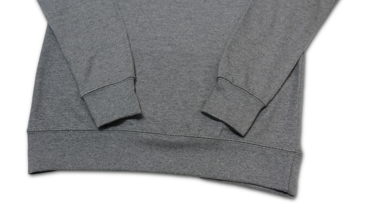 Fitted Bold Alief Crewneck - Gray/Black