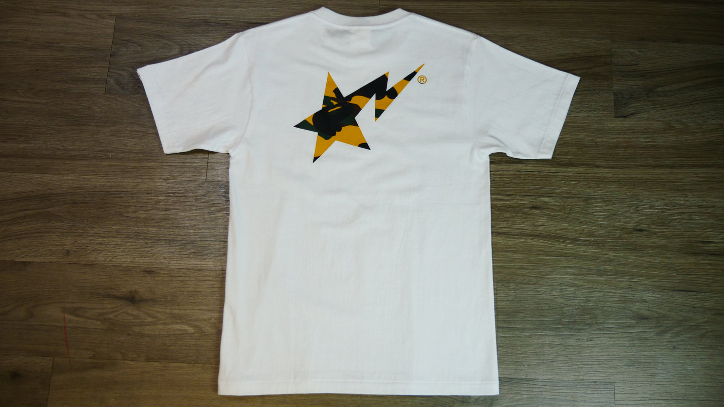 BAPE 1st Camo Bapesta Logo Tee