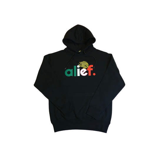 Alief Mexico Hoodie - Black