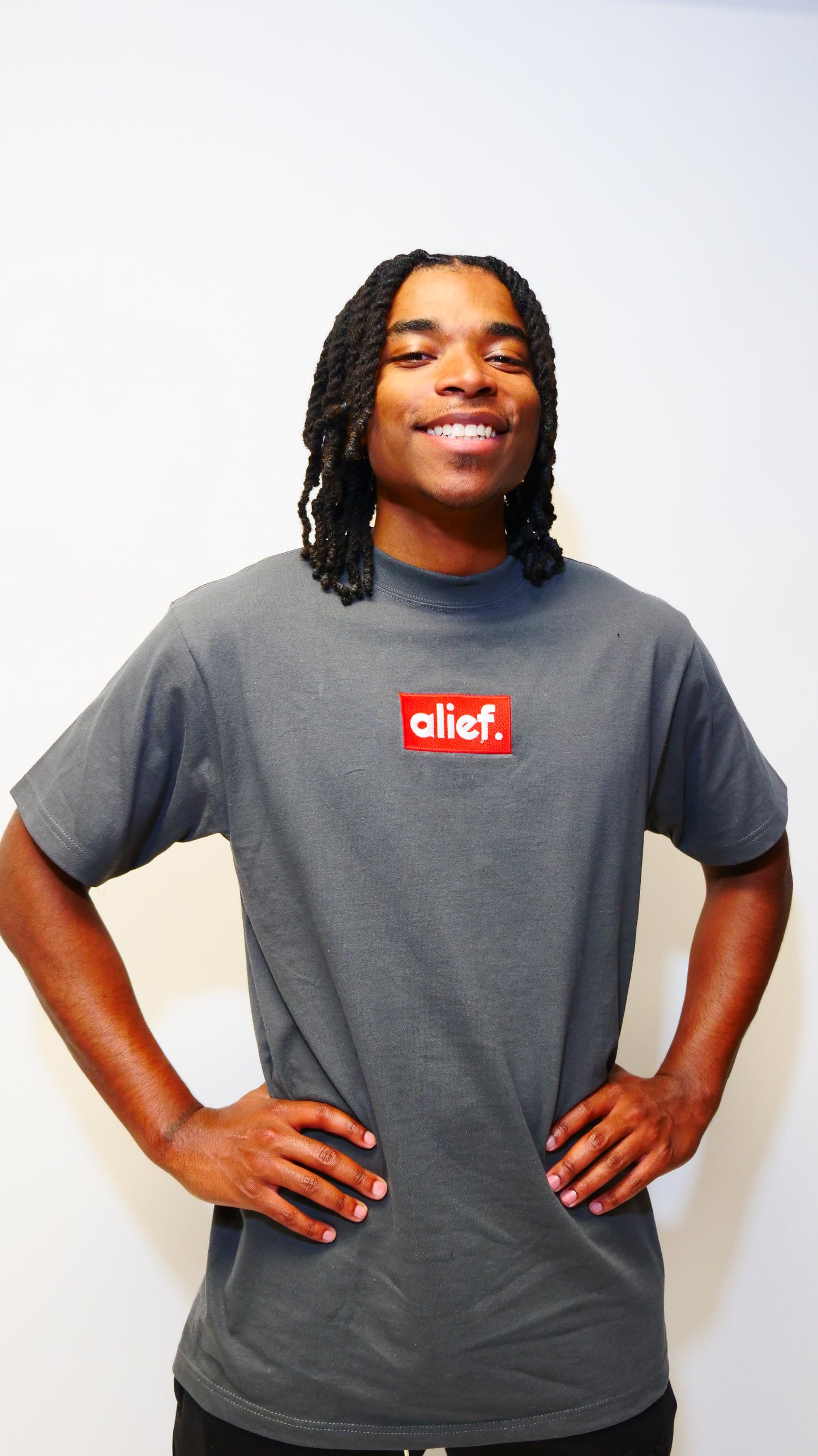 Alief You Weren’t There Tee - Gray/Red Box