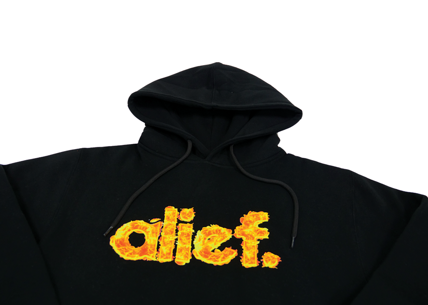 Alief On Fire Hoodie - Black