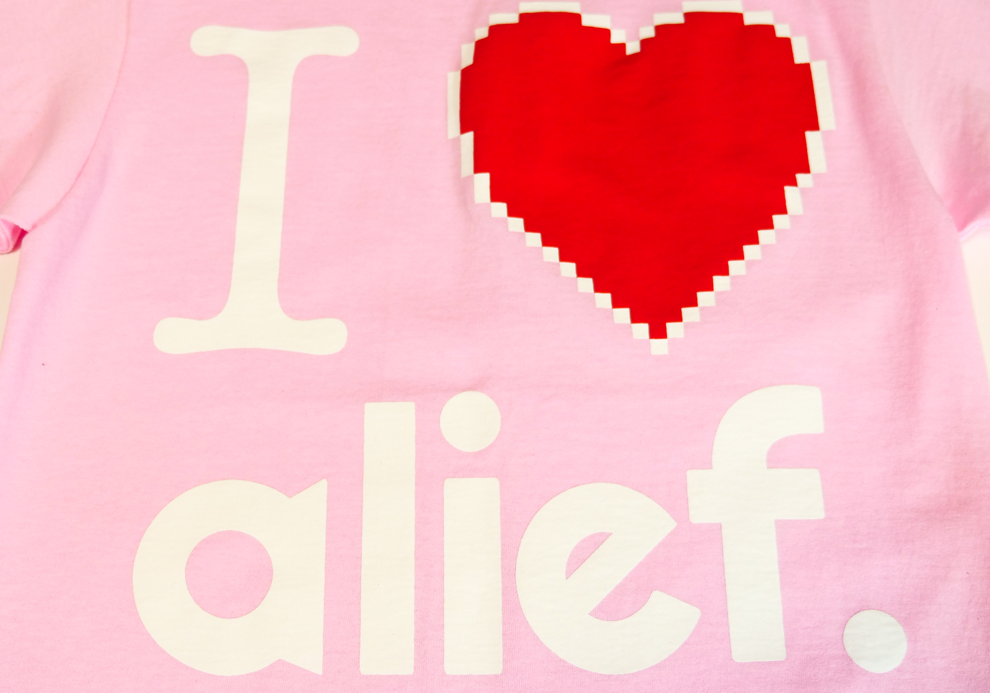 I love alief Tee - Pink
