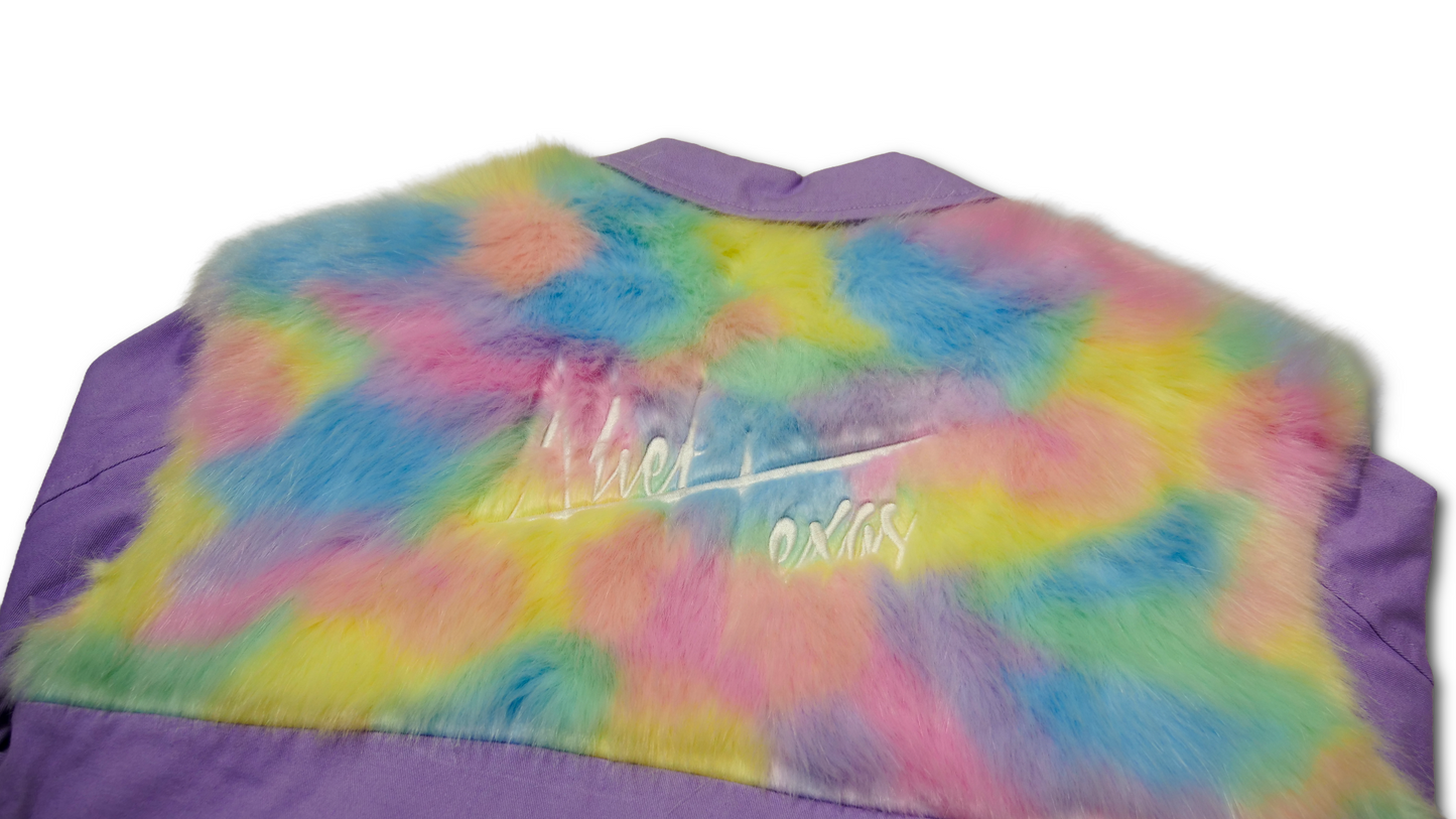 Alief Texas Fur Jacket 💜