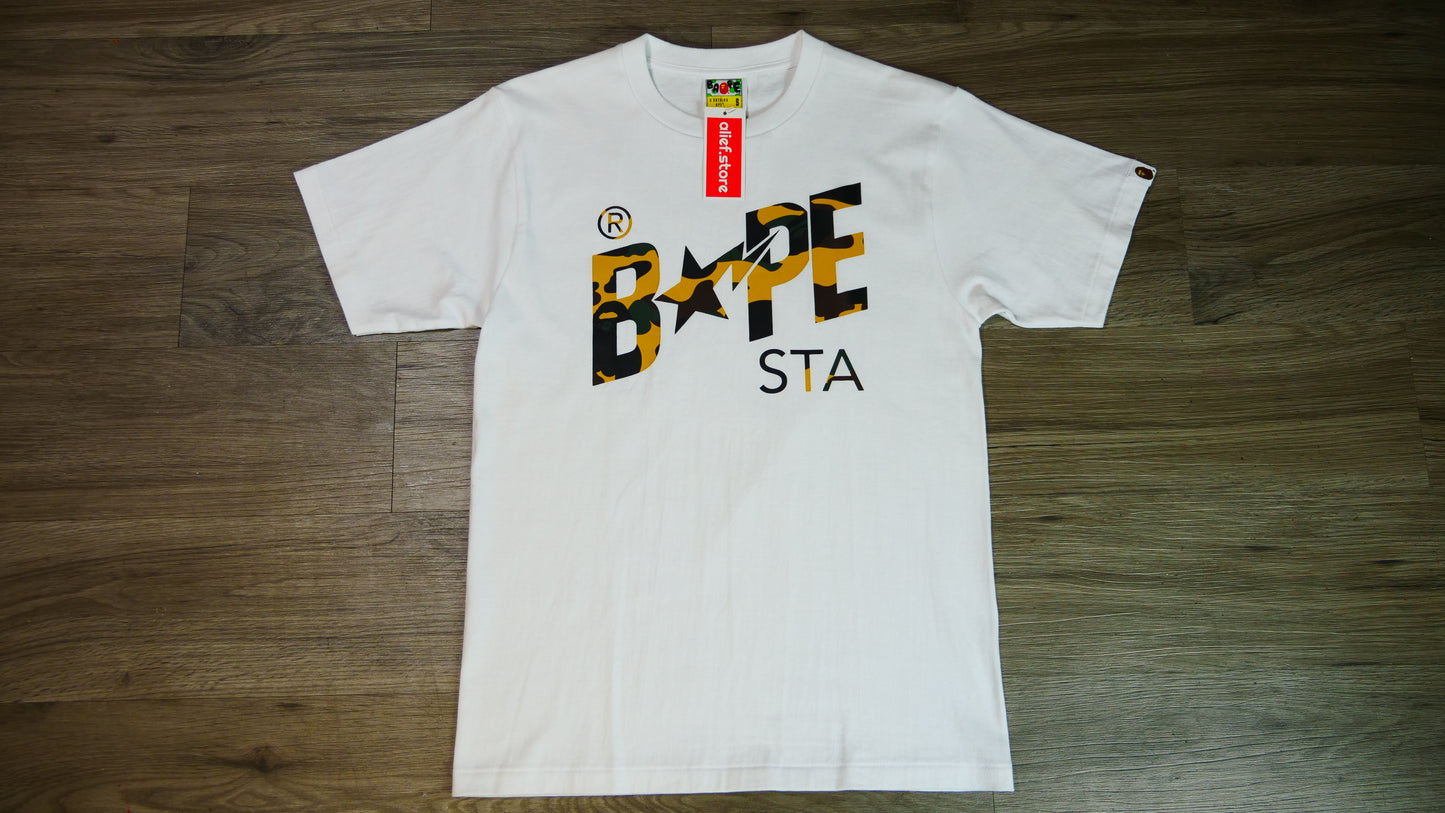 BAPE 1st Camo Bapesta Logo Tee