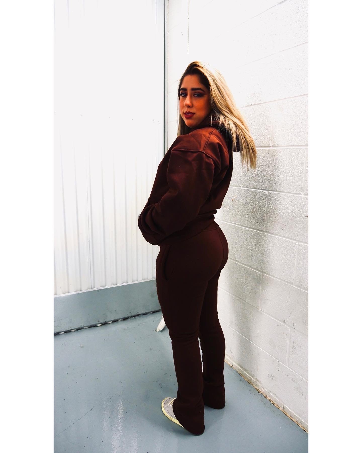 Alief Embossed Set - Brown