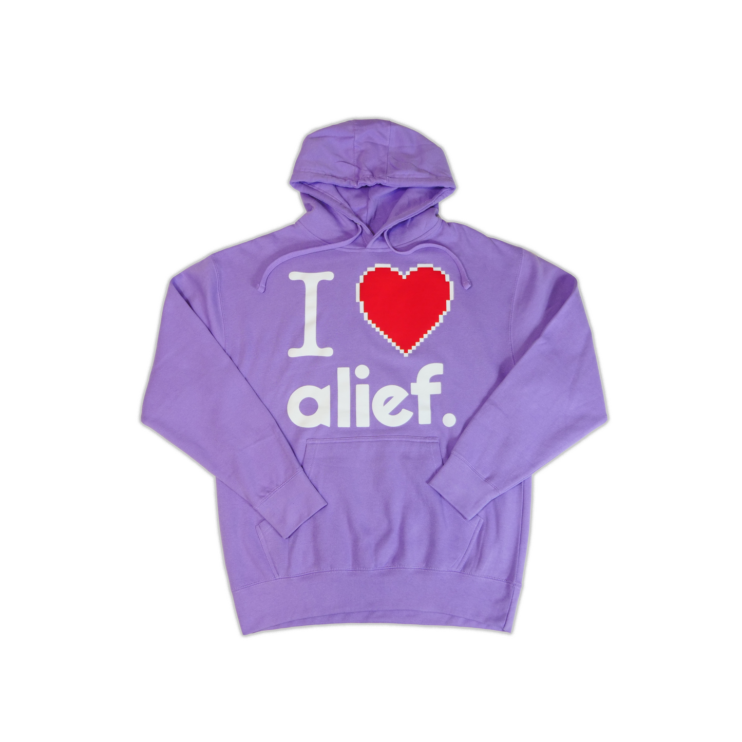 I love alief Hoodie - Lavender