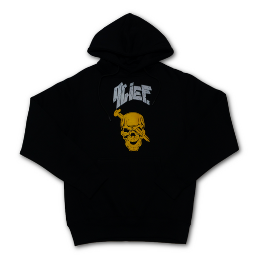 Alief Screwhead Hoodie - Black/Yellow & Gray