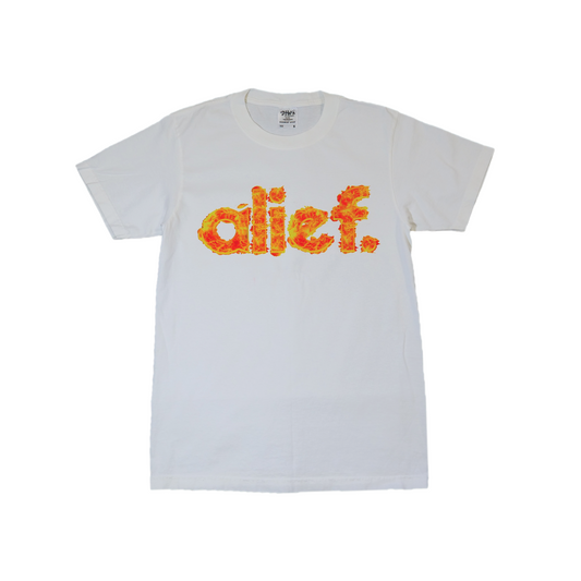 Alief On Fire Tee - White