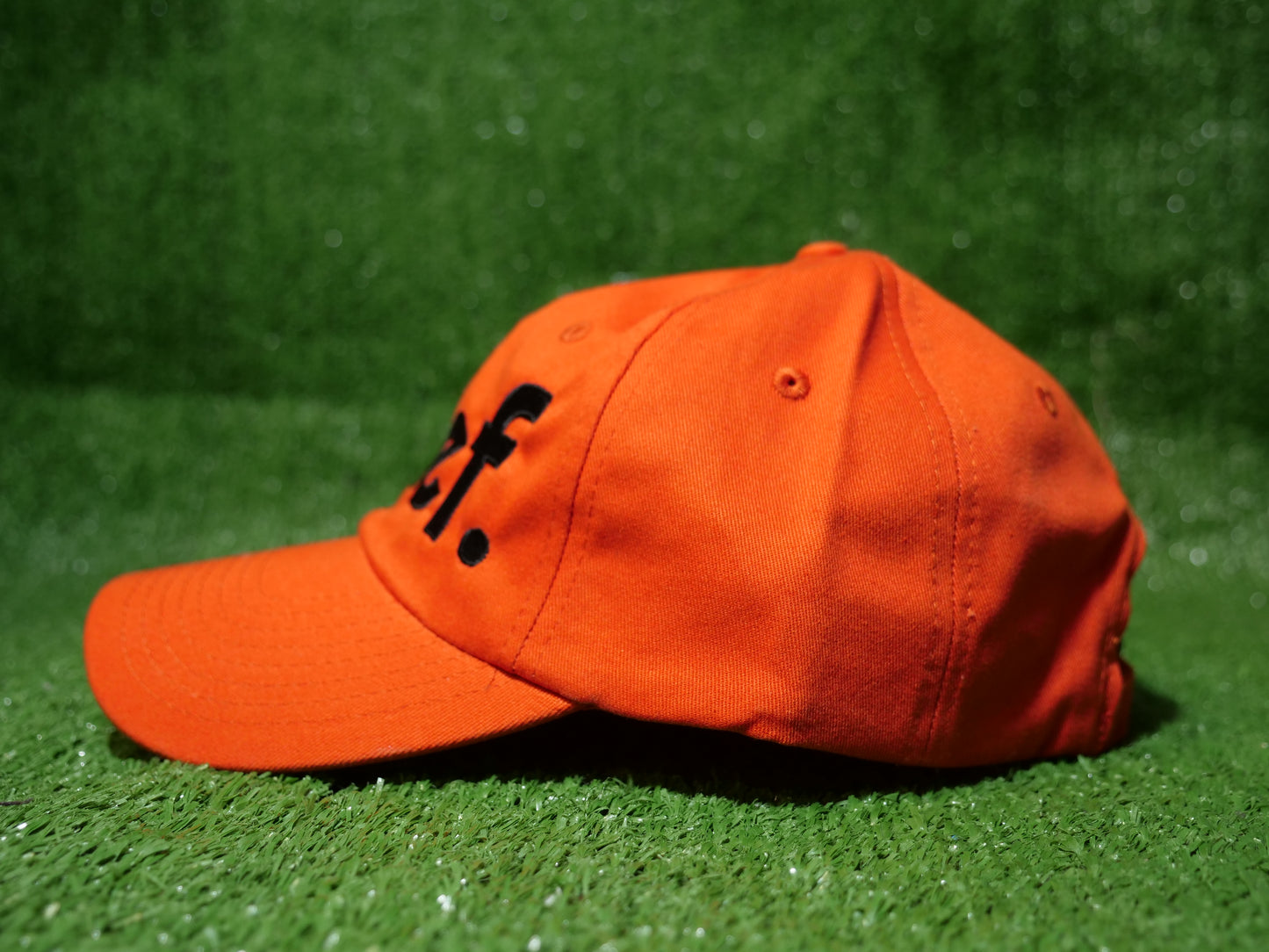 Bold Alief Dad Hat - Orange/Black
