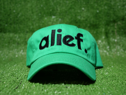Bold Alief Dad Hat - Green/Black