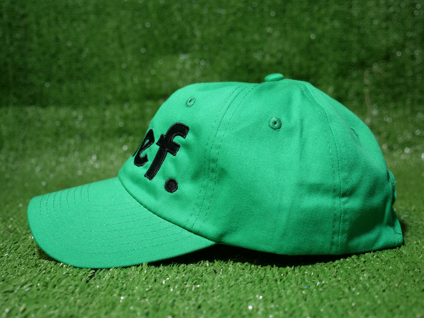Bold Alief Dad Hat - Green/Black