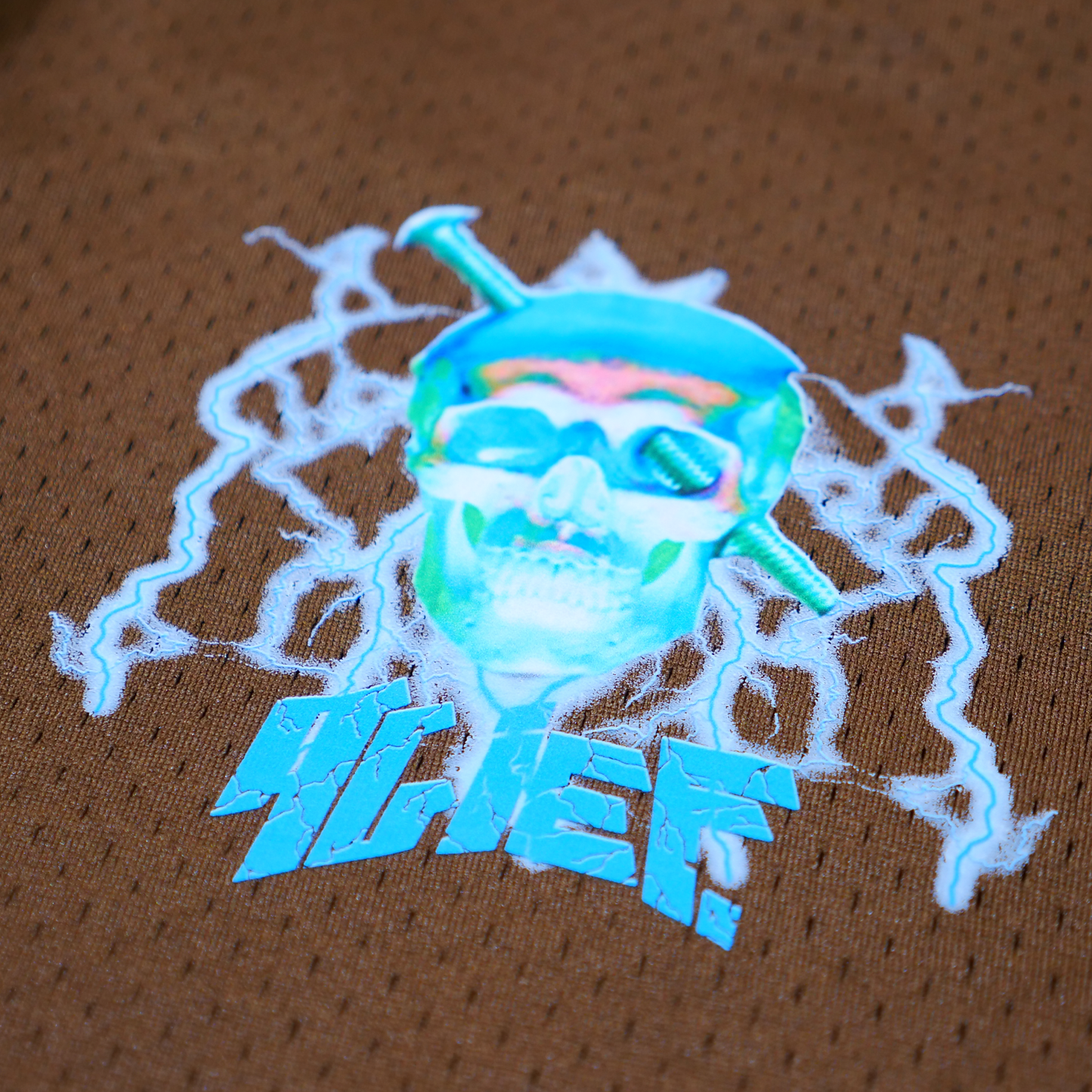 DJ Screw Alief Basketball Shorts - Brown