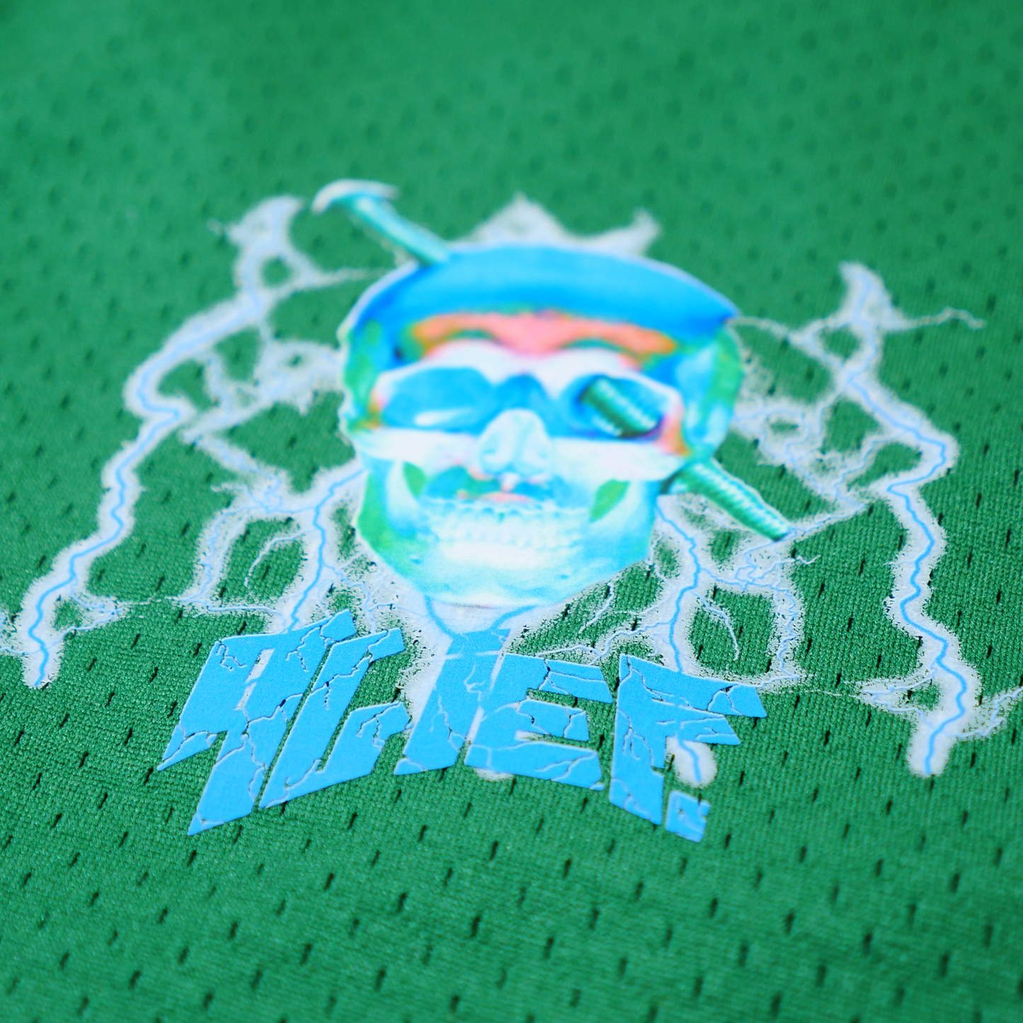 DJ Screw Alief Basketball Shorts - Green