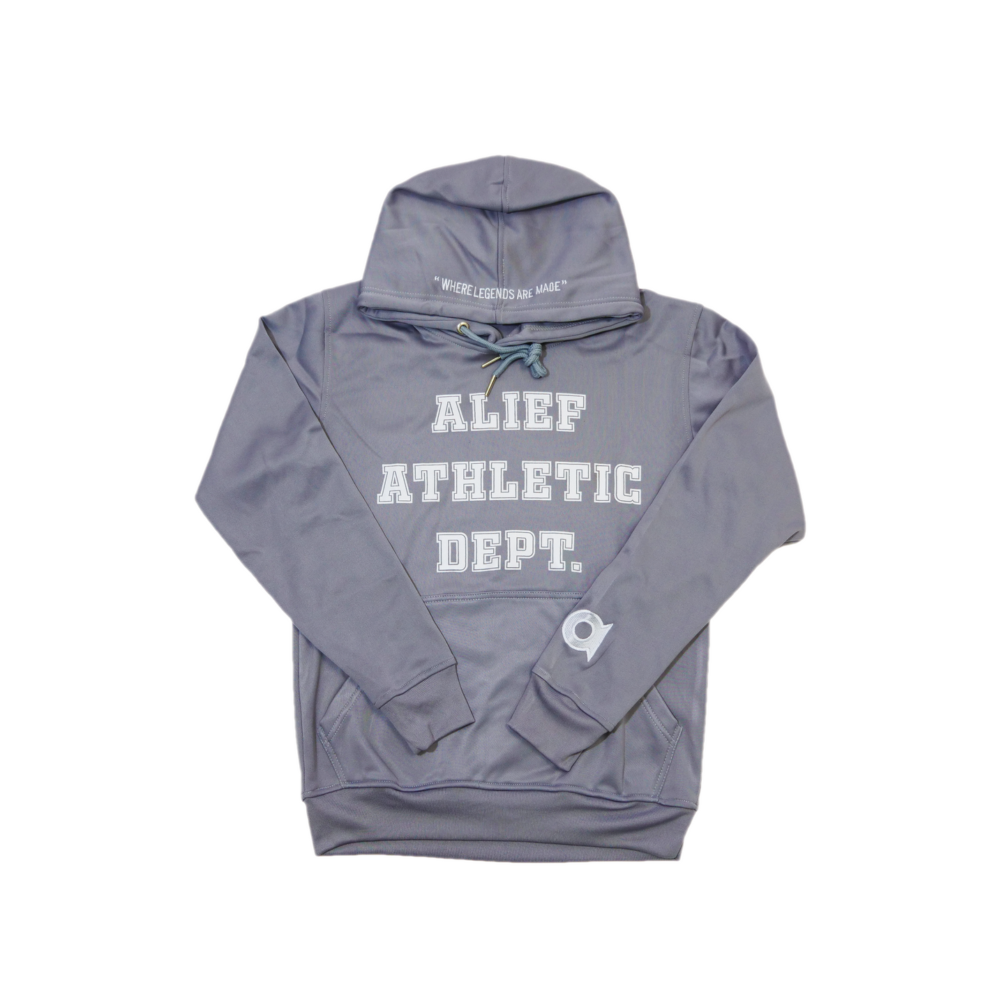 Alief Athletic Jumpsuit - Gray/White
