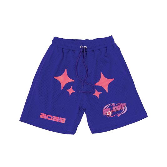 Y2K Alief Shorts - Purple/Pink