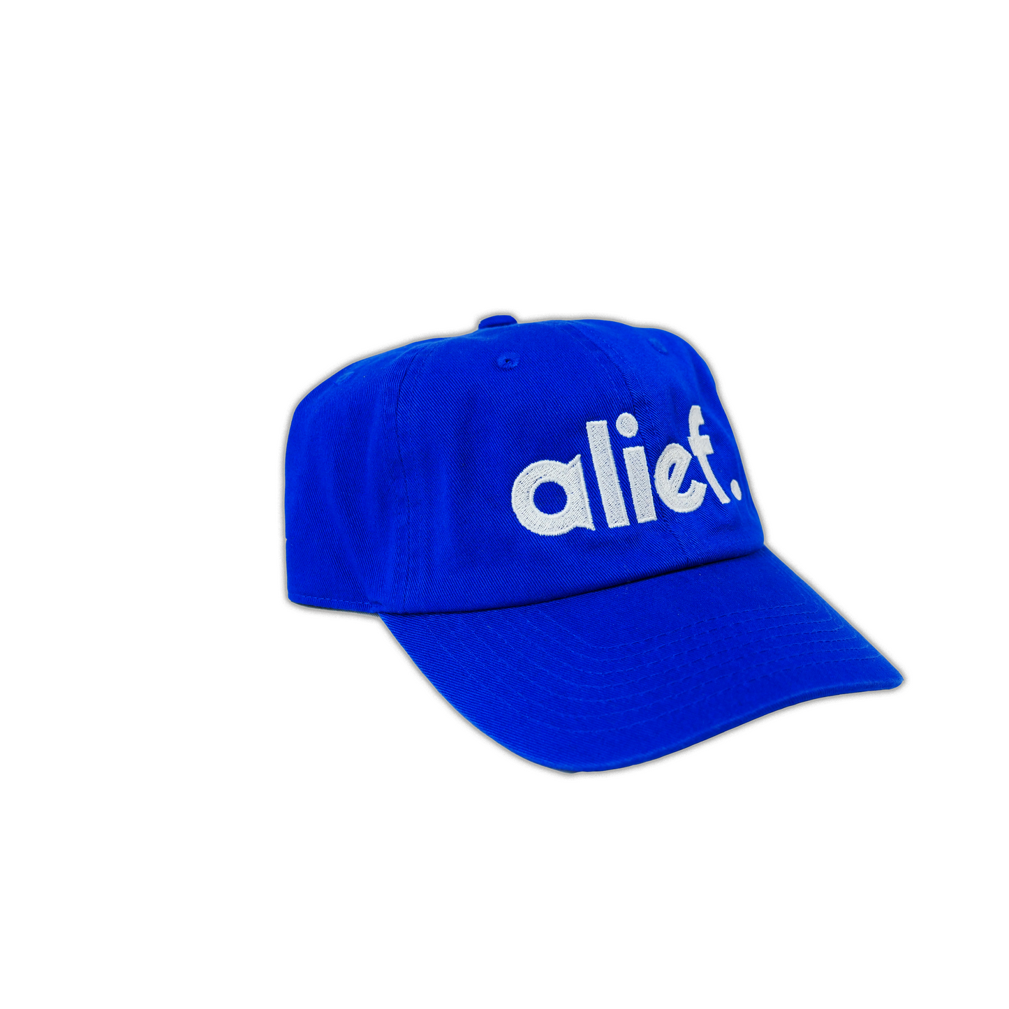 Bold Alief Dad Hat - Royal Blue/White