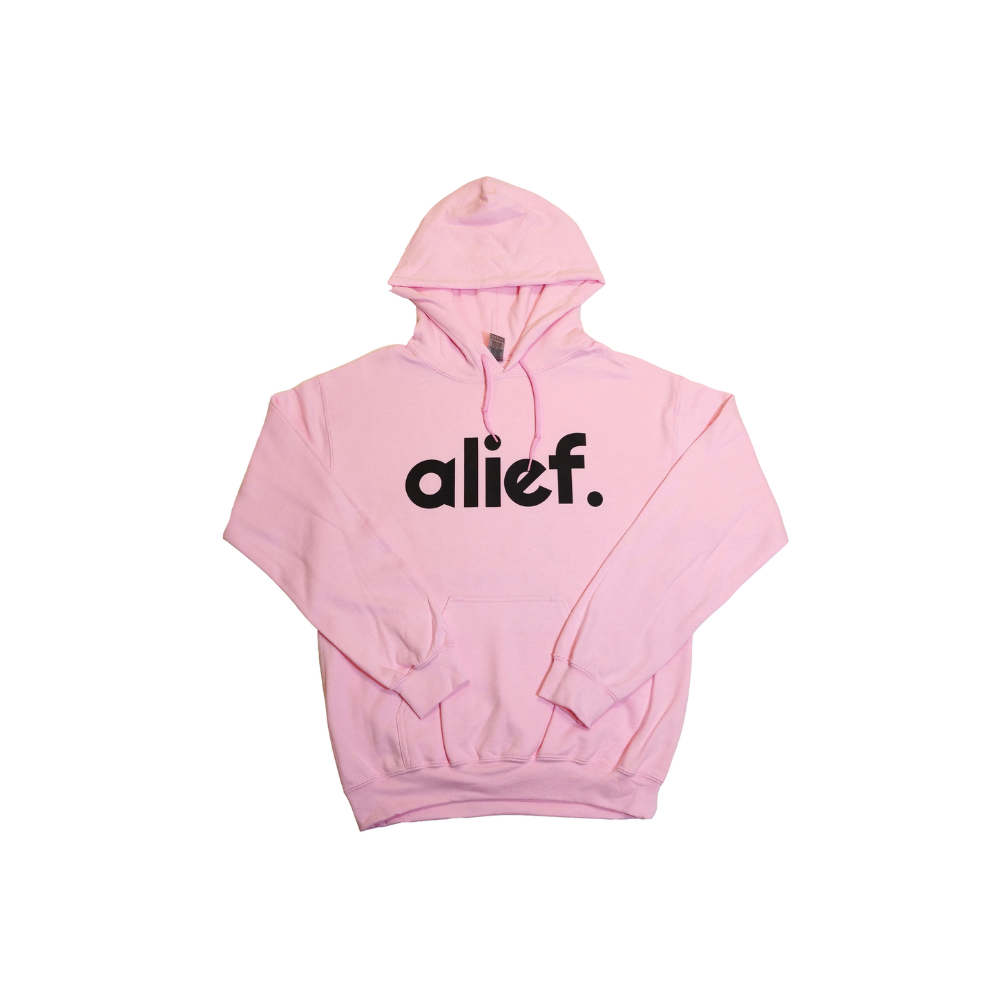 Bold Alief Hoodie -  Pink/ Black