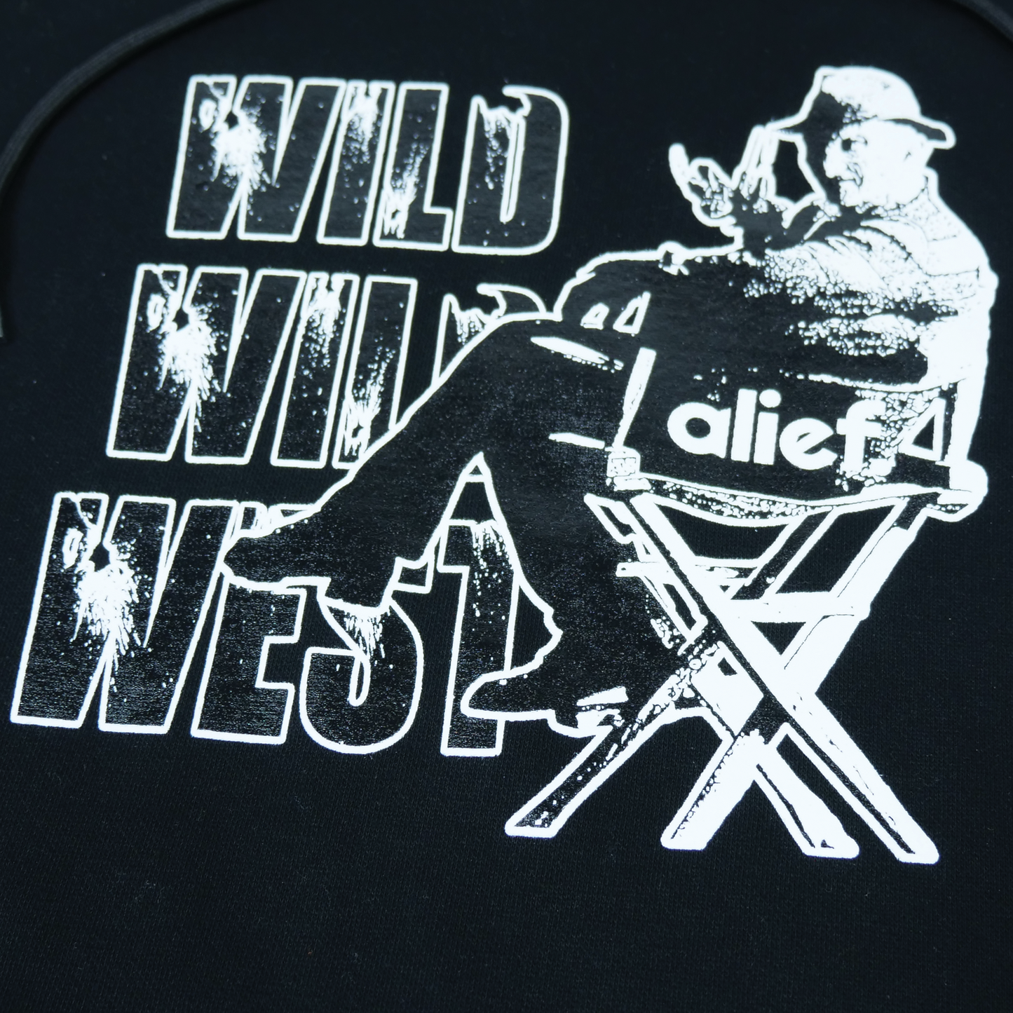 Kids WIld Wild West Alief Halloween Tee - Black