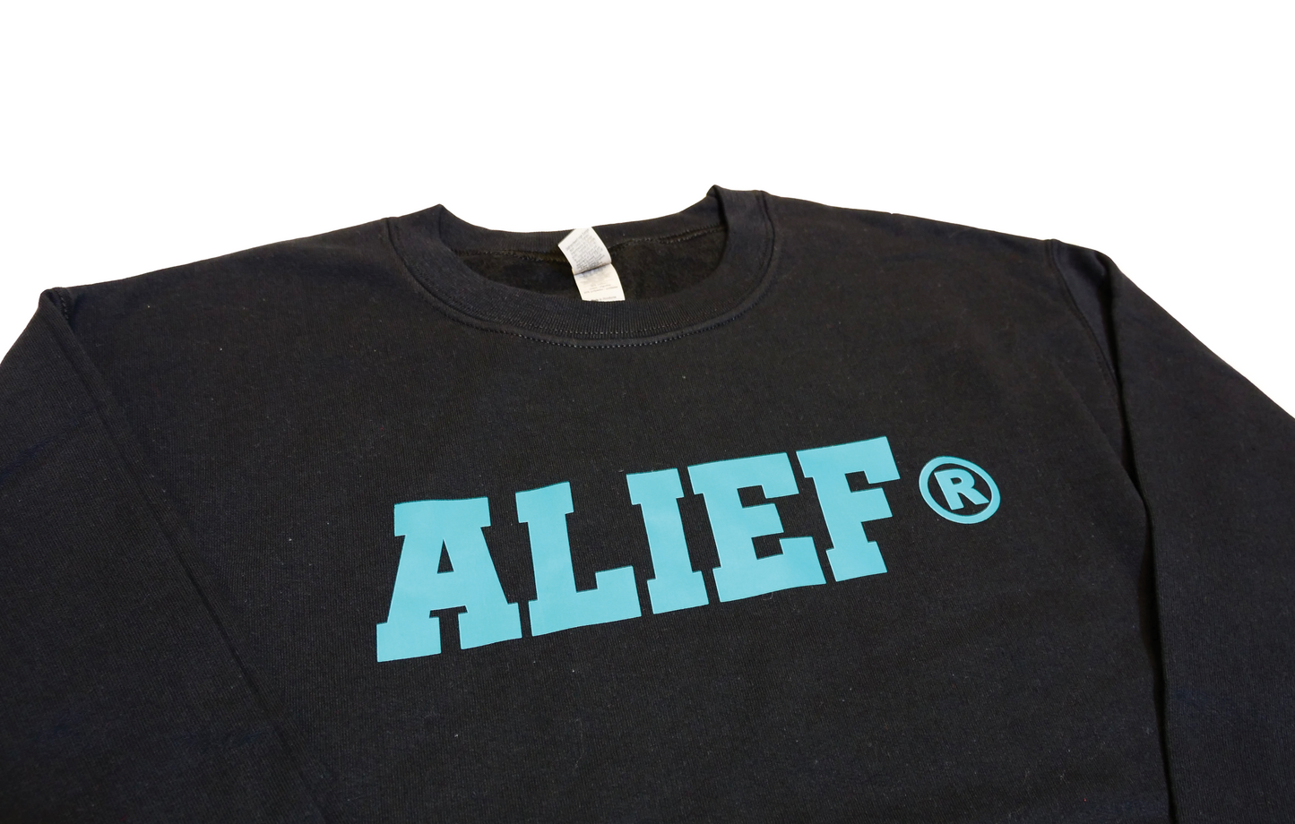 Alief 2.0 Spirit Crewneck - Black/ Turquoise