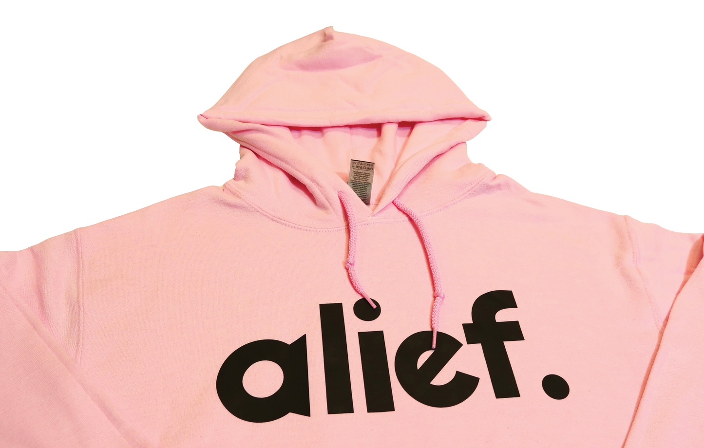 Bold Alief Hoodie -  Pink/ Black