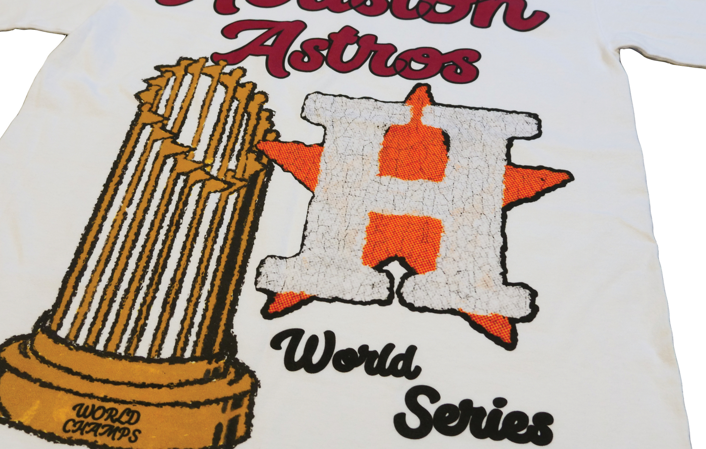 H-Town Astros T-Shirts - White